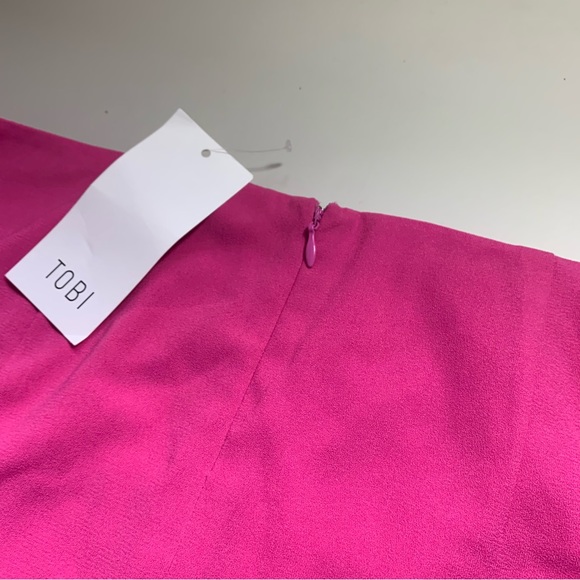 NWT TOBI Pink Mini Skirt Women’s XS - Picture 4 of 8